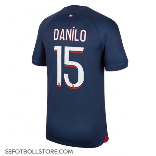 Paris Saint-Germain Danilo Pereira #15 Replika Hemmatröja 2023-24 Kortärmad